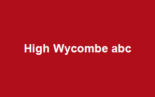 High Wycombe ABC