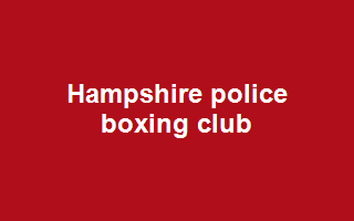 Hampshire Police Boxing Club